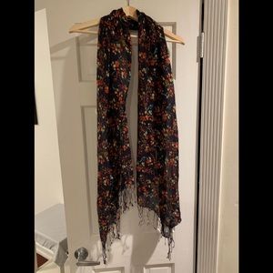 Floral scarf